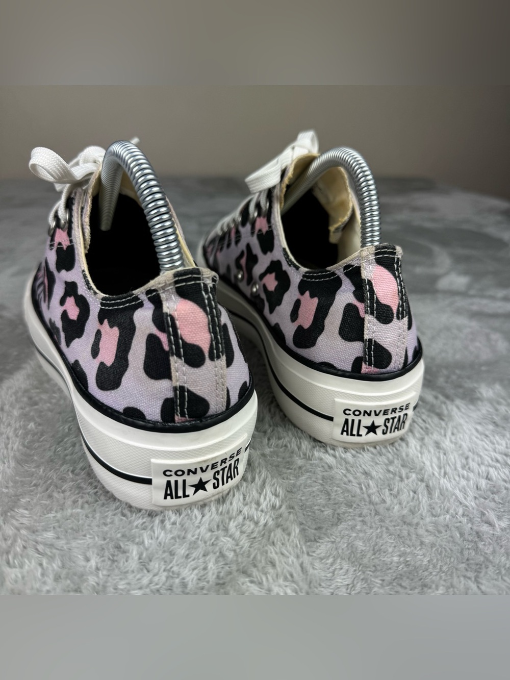 Converse Chuck Taylor All Star Leopard Platform Low Top - Picture 12 of 15